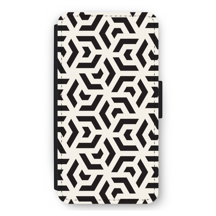 Crazy pattern: iPhone 12 mini Flip Hoesje
