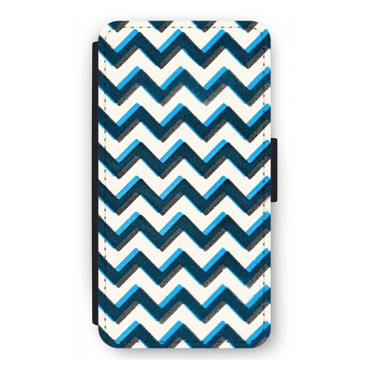 Onderbroken lijn: iPhone 12 mini Flip Hoesje