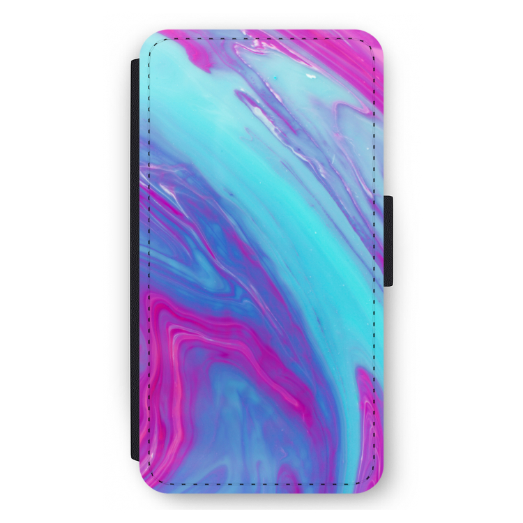 Zweverige regenboog: iPhone 12 mini Flip Hoesje