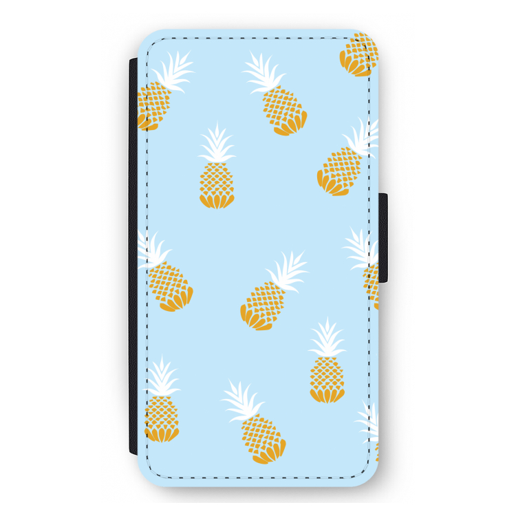 Ananasjes: iPhone 12 mini Flip Hoesje