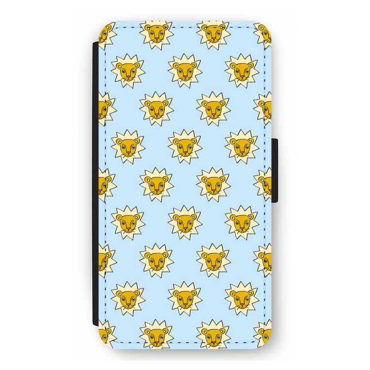 Leeuwenkoppen: iPhone 12 mini Flip Hoesje