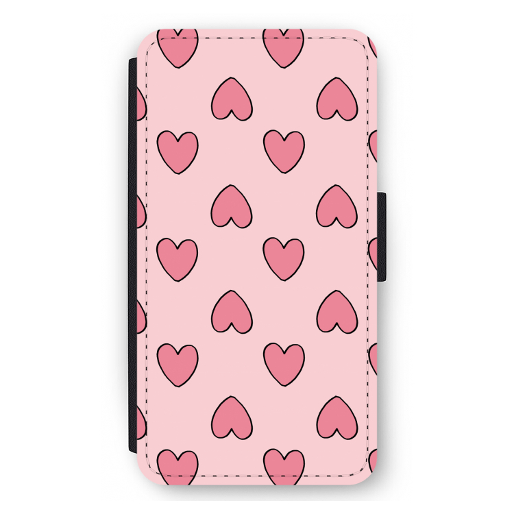 Ondersteboven verliefd: iPhone 12 mini Flip Hoesje
