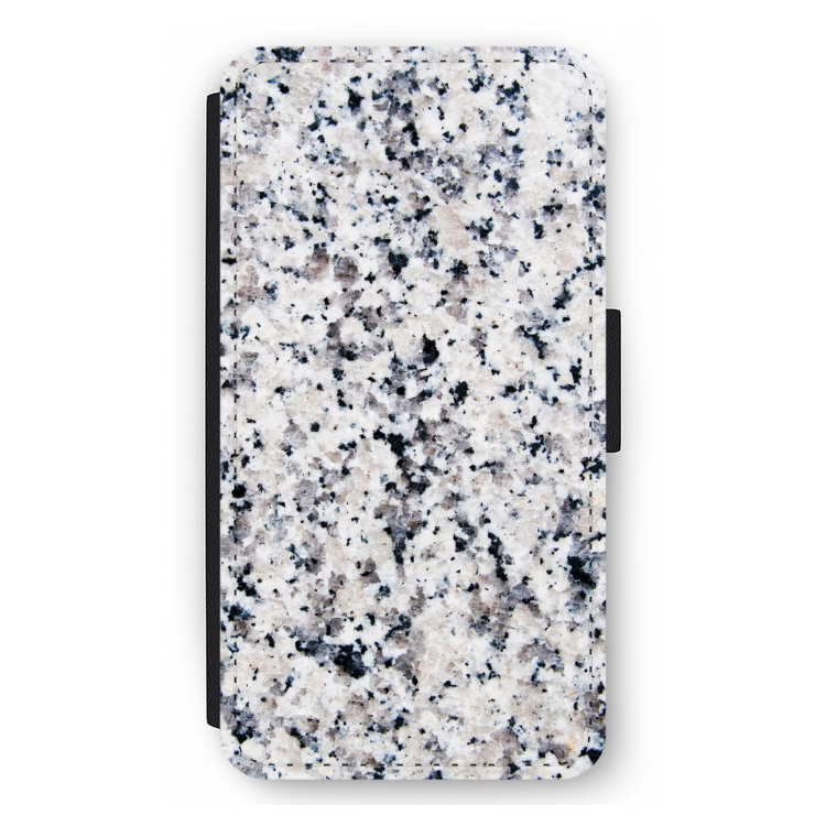 Gespikkelde marmer: iPhone 12 mini Flip Hoesje