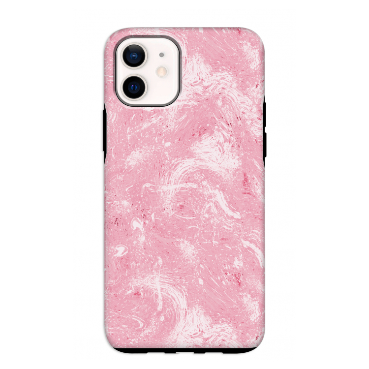 Abstract Painting Pink: iPhone 12 mini Tough Case