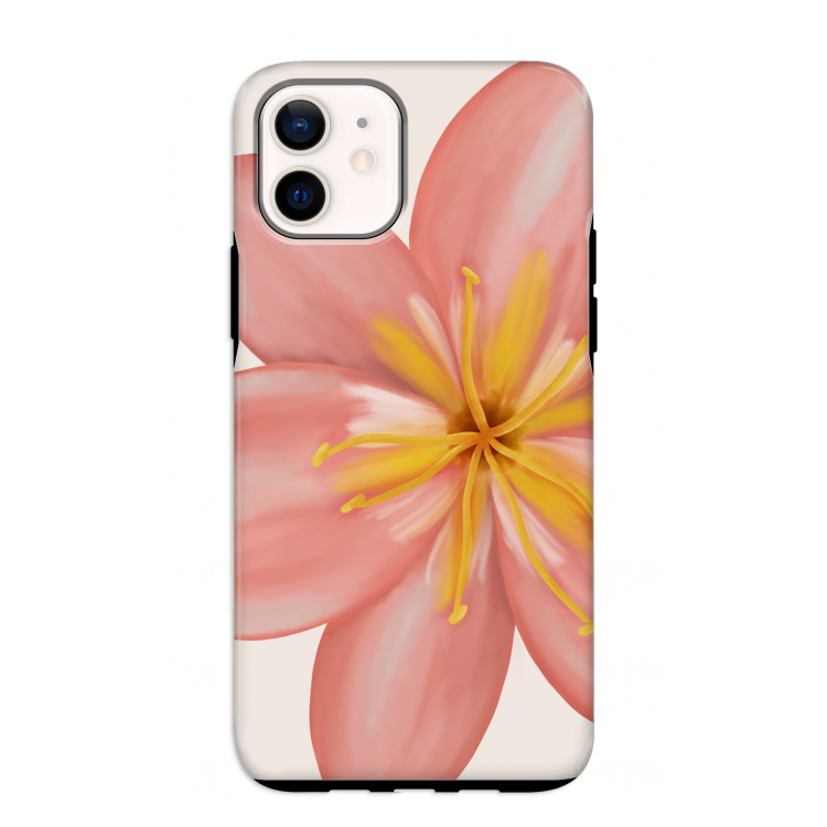 Pink Ellila Flower: iPhone 12 mini Tough Case