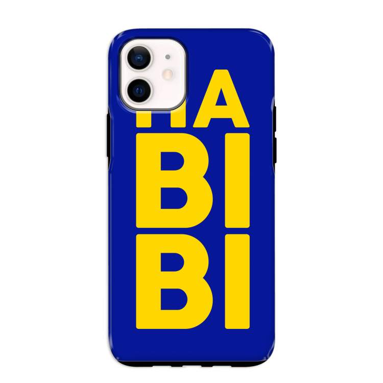 Habibi Blue: iPhone 12 mini Tough Case