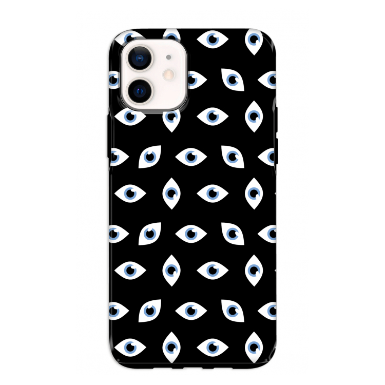 Eyes pattern: iPhone 12 mini Tough Case
