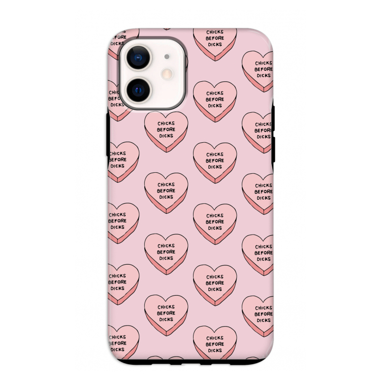Chicks before dicks: iPhone 12 mini Tough Case