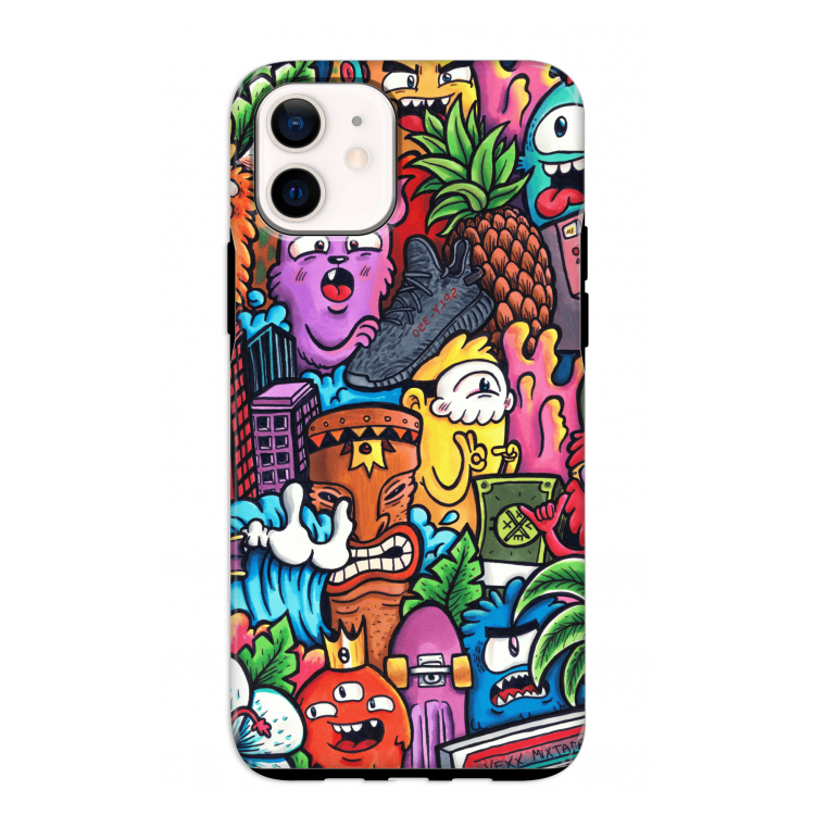 Vexx Mixtape: iPhone 12 mini Tough Case