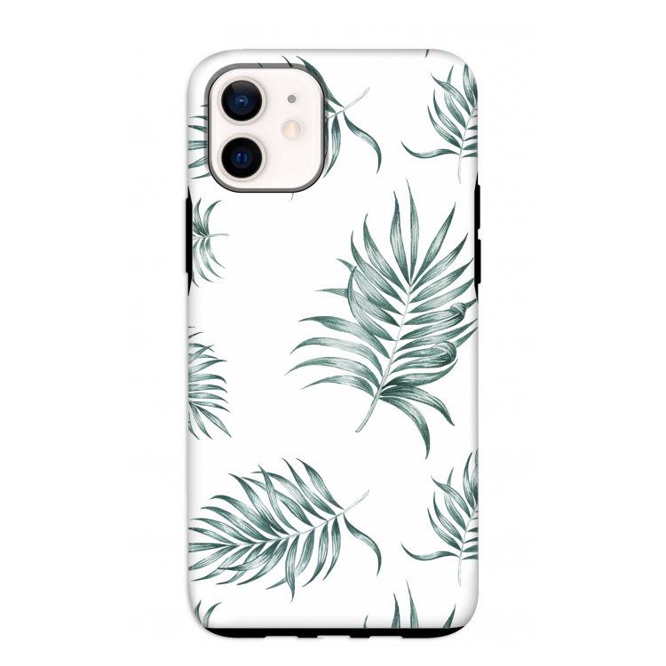 Simple leaves: iPhone 12 mini Tough Case