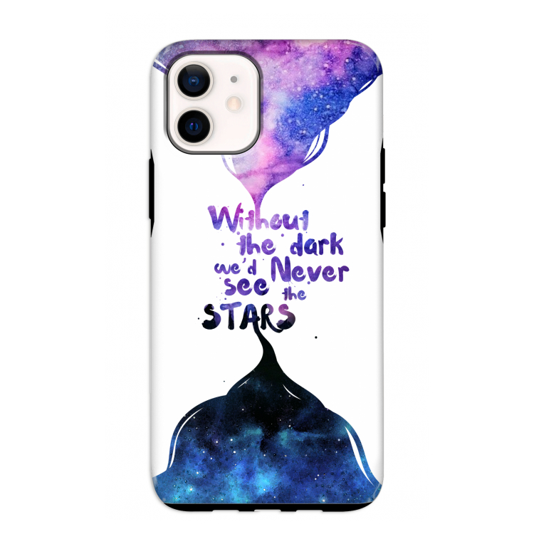 Stars quote: iPhone 12 mini Tough Case