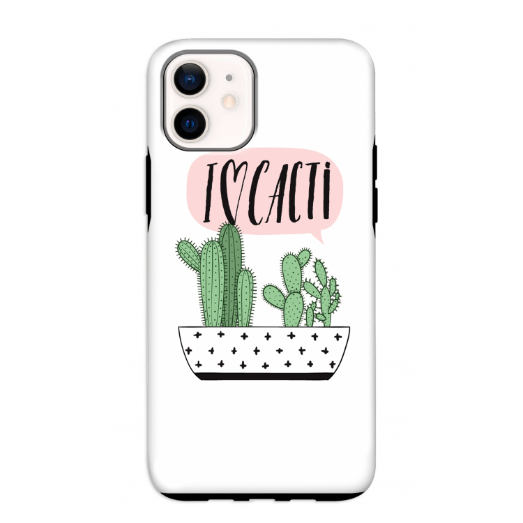 I love cacti: iPhone 12 mini Tough Case