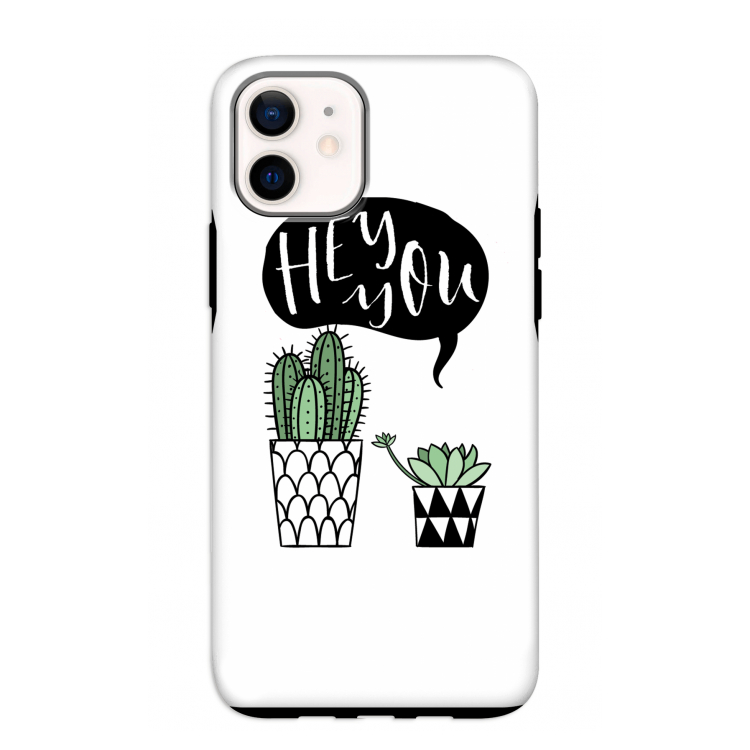 Hey you cactus: iPhone 12 mini Tough Case
