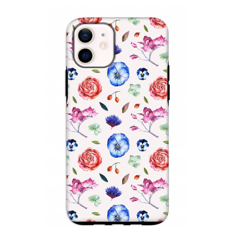 Bloemetjes: iPhone 12 mini Tough Case