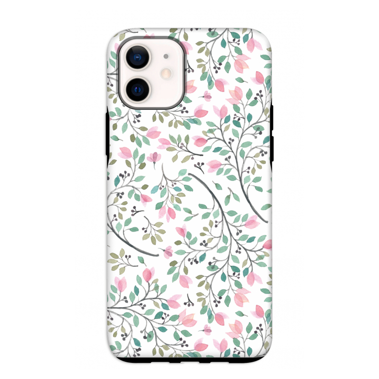Sierlijke bloemen: iPhone 12 mini Tough Case