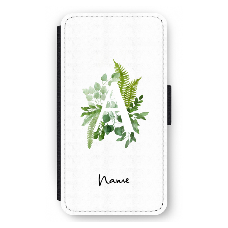 Green Brush: iPhone 12 mini Flip Hoesje