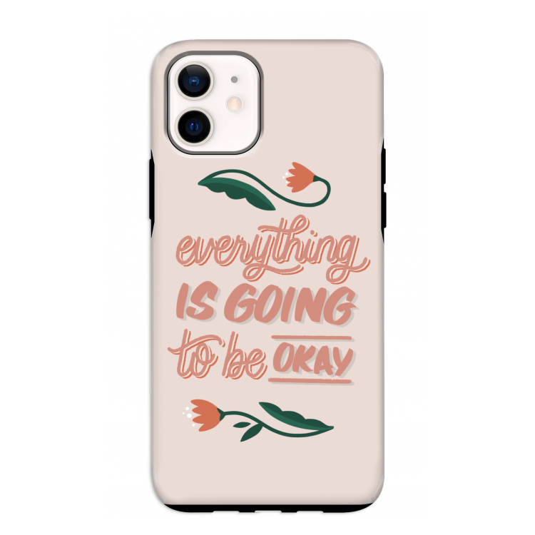 Optimistic flower girl: iPhone 12 mini Tough Case