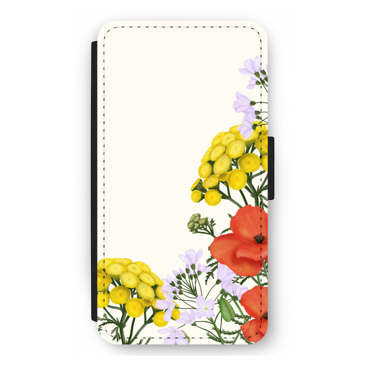 Wilde bloemen: iPhone 12 mini Flip Hoesje