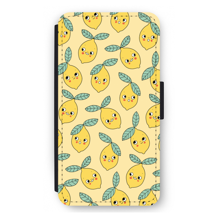 Citroenen: iPhone 12 mini Flip Hoesje