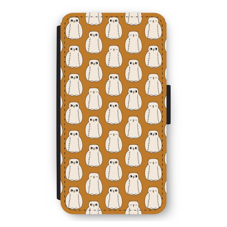 Uilen: iPhone 12 mini Flip Hoesje