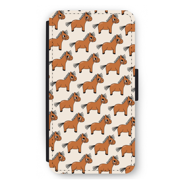 Pony: iPhone 12 mini Flip Hoesje