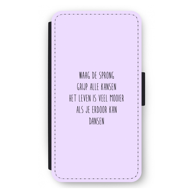 Sprong: iPhone 12 mini Flip Hoesje