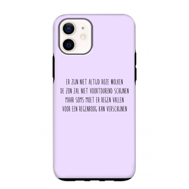 Regenboog: iPhone 12 mini Tough Case