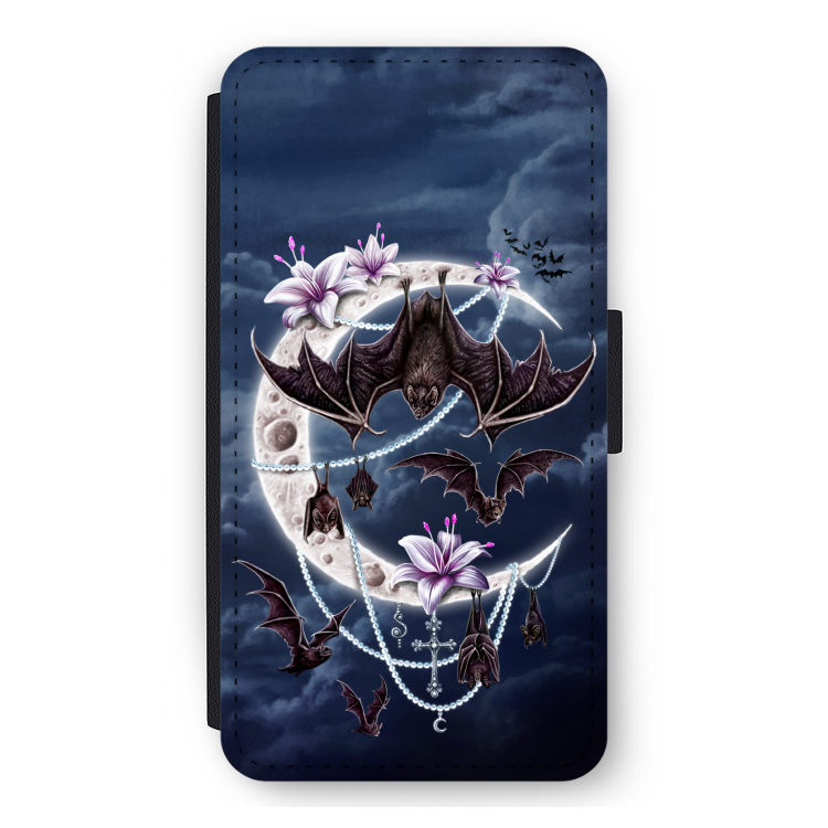 Vleermuizen Maan: iPhone 12 mini Flip Hoesje