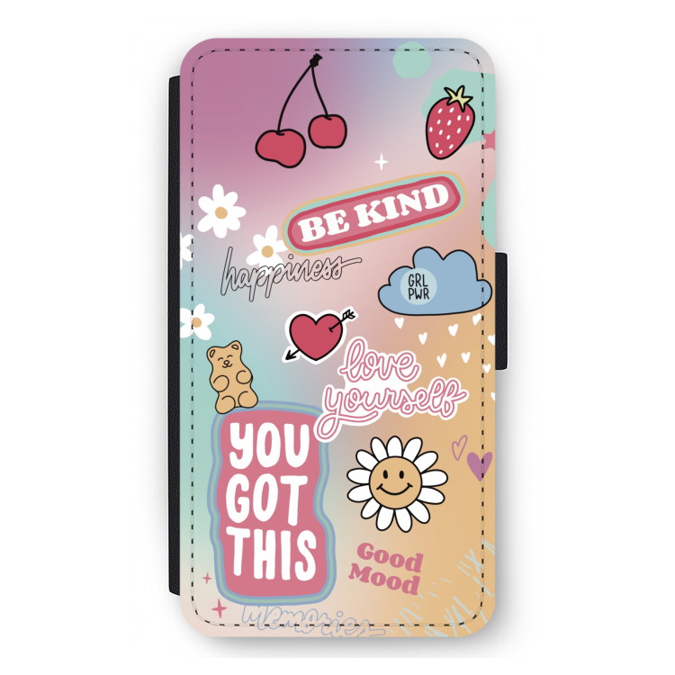 Positivity: iPhone 12 mini Flip Hoesje