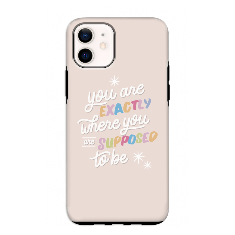 Right Place: iPhone 12 mini Tough Case