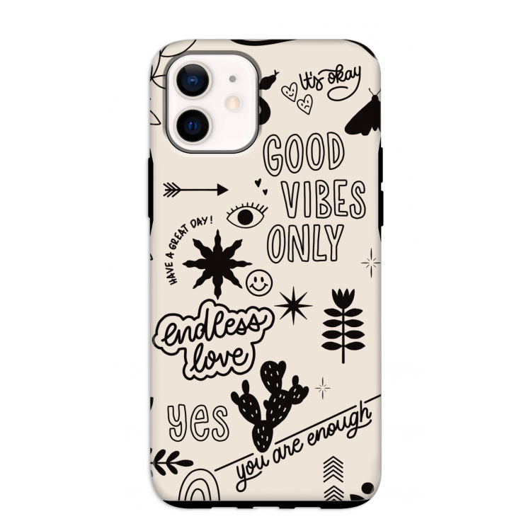 Good vibes: iPhone 12 mini Tough Case