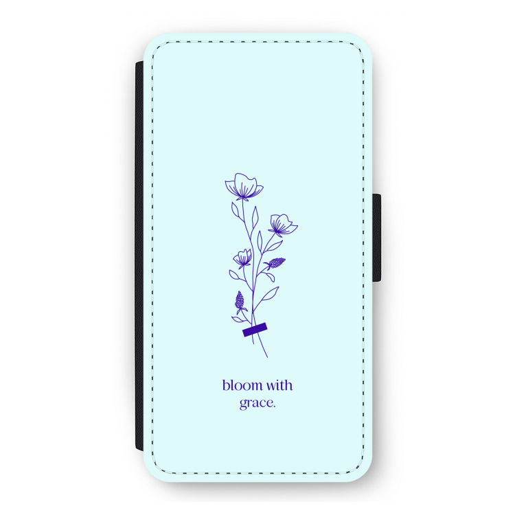 Bloom with grace: iPhone 12 Pro Flip Hoesje