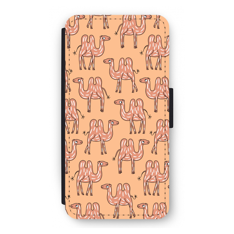 Kameel: iPhone 12 Pro Flip Hoesje