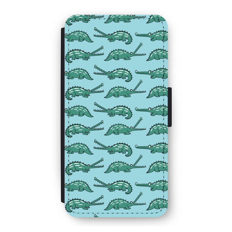 Kroko: iPhone 12 Pro Flip Hoesje