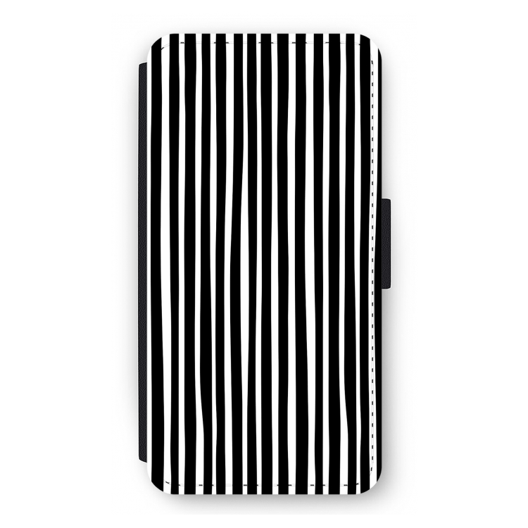 Stripes: iPhone 12 Pro Flip Hoesje