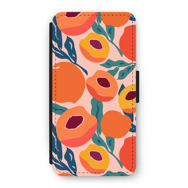 Perzik: iPhone 12 Pro Flip Hoesje