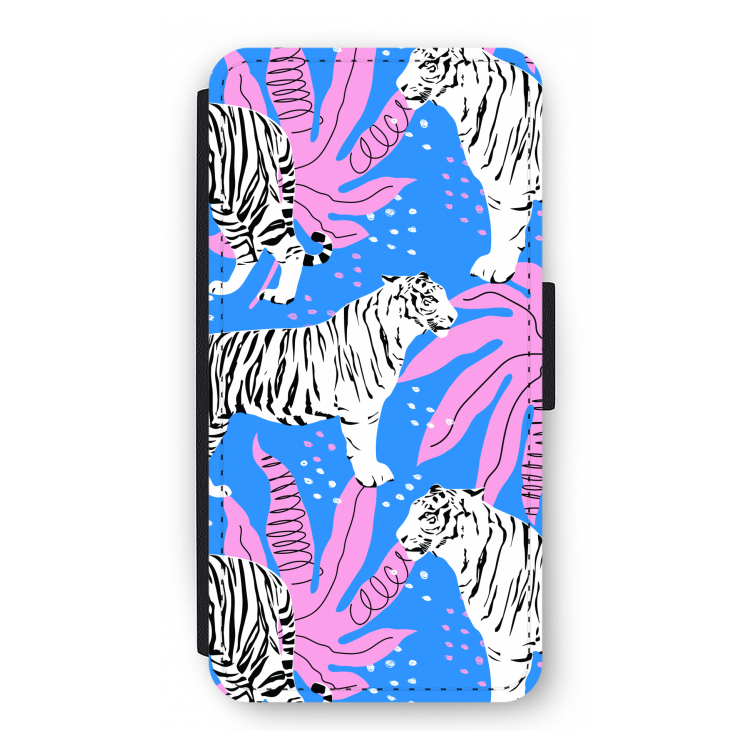 Tijger: iPhone 12 Pro Flip Hoesje