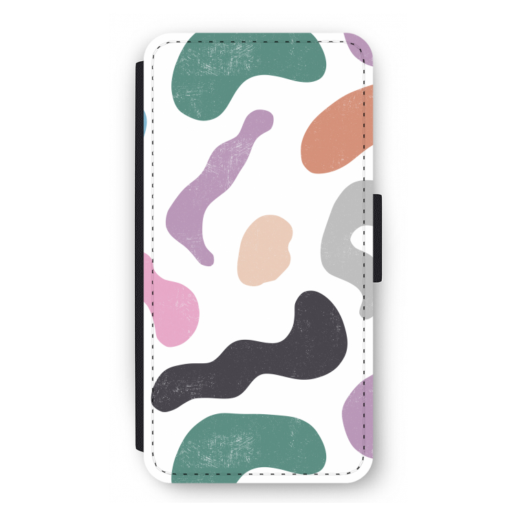Memphis Shapes: iPhone 12 Pro Flip Hoesje