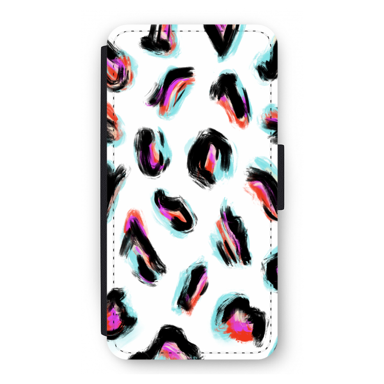 Cheetah color: iPhone 12 Pro Flip Hoesje
