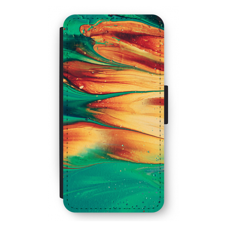 Green Inferno: iPhone 12 Pro Flip Hoesje