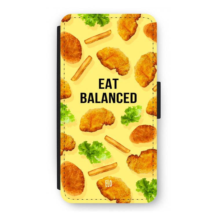 Eat Balanced: iPhone 12 Pro Flip Hoesje