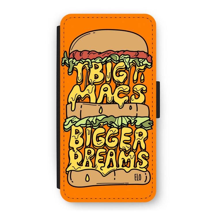 Big Macs Bigger Dreams: iPhone 12 Pro Flip Hoesje