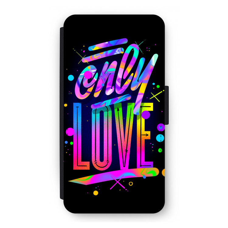 Only Love: iPhone 12 Pro Flip Hoesje