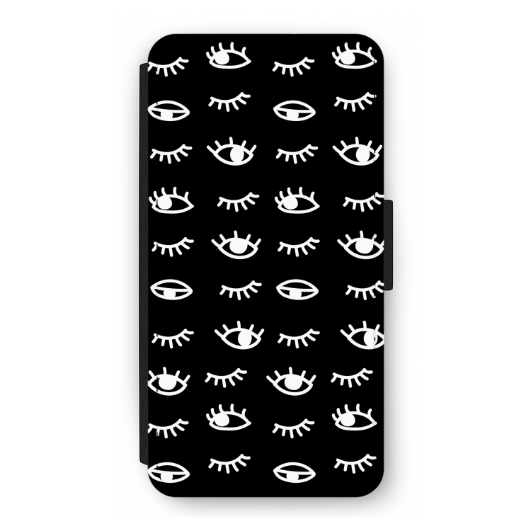 Eye pattern #3: iPhone 12 Pro Flip Hoesje