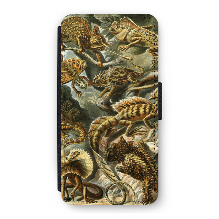 Haeckel Lacertilia: iPhone 12 Pro Flip Hoesje