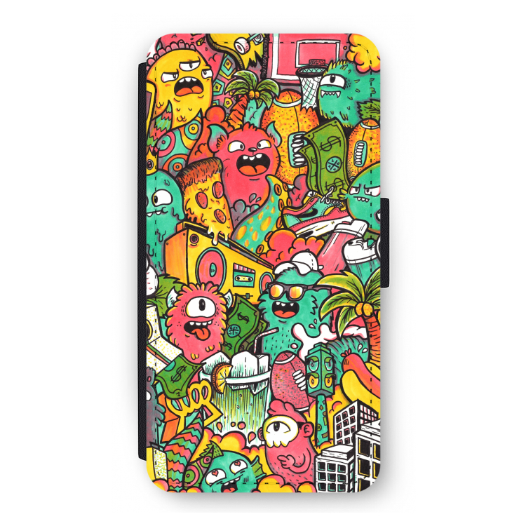 Vexx City: iPhone 12 Pro Flip Hoesje