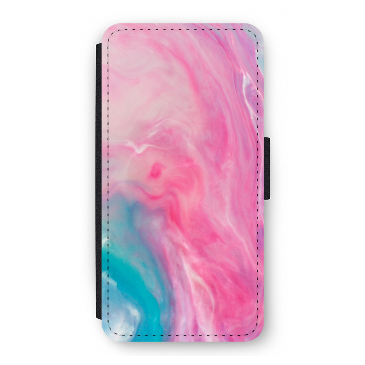 Roze explosie: iPhone 12 Pro Flip Hoesje