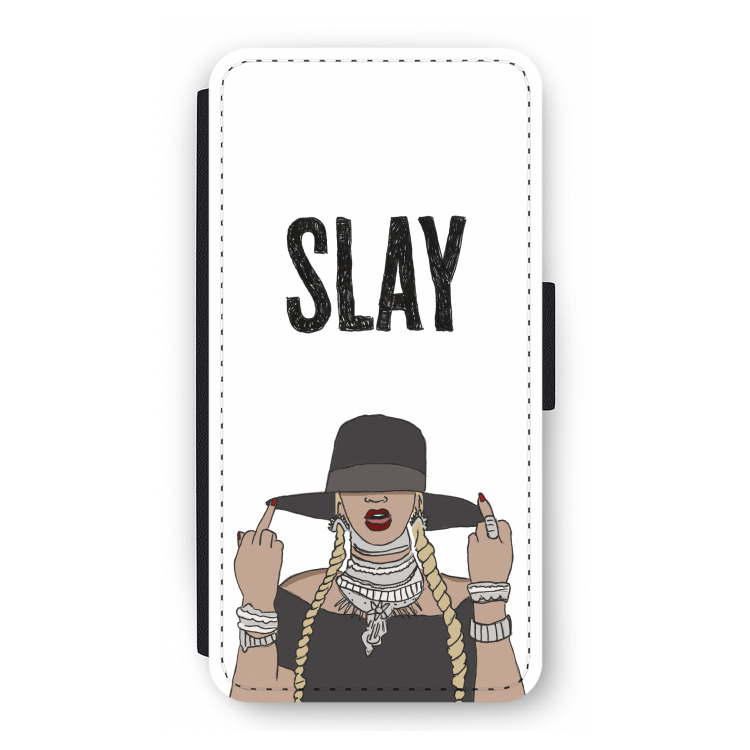 Slay All Day: iPhone 12 Pro Flip Hoesje