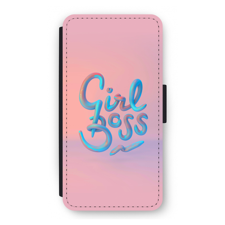Girl boss: iPhone 12 Pro Flip Hoesje