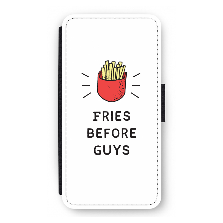 Fries before guys: iPhone 12 Pro Flip Hoesje